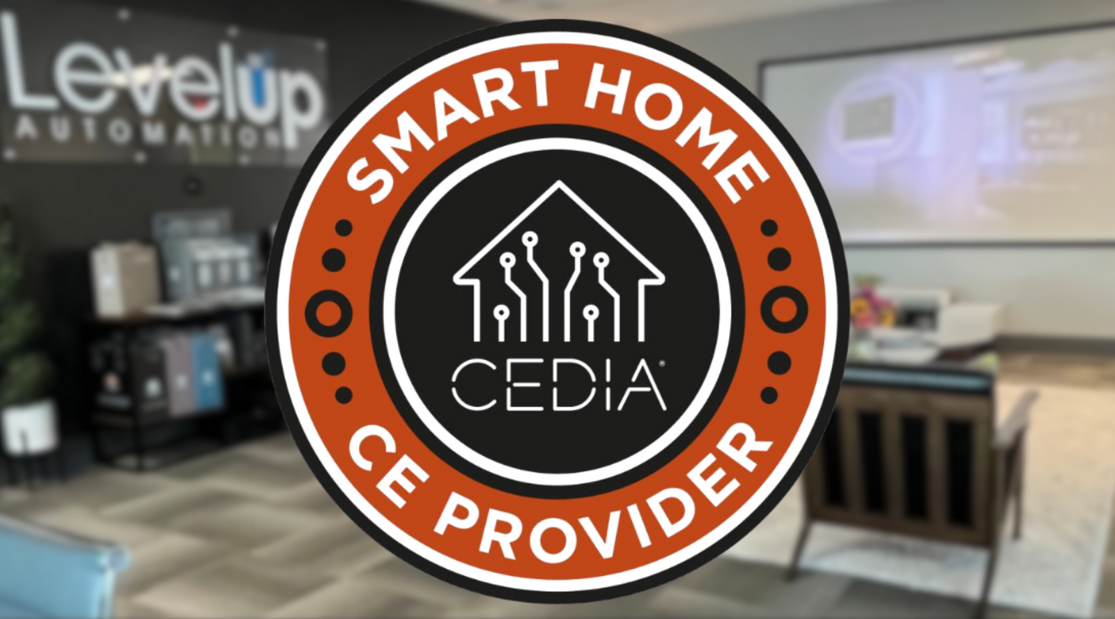 Level Up Automation’s Toni Lynn Scalero Certified as CEDIA Smart Home CEU Provider