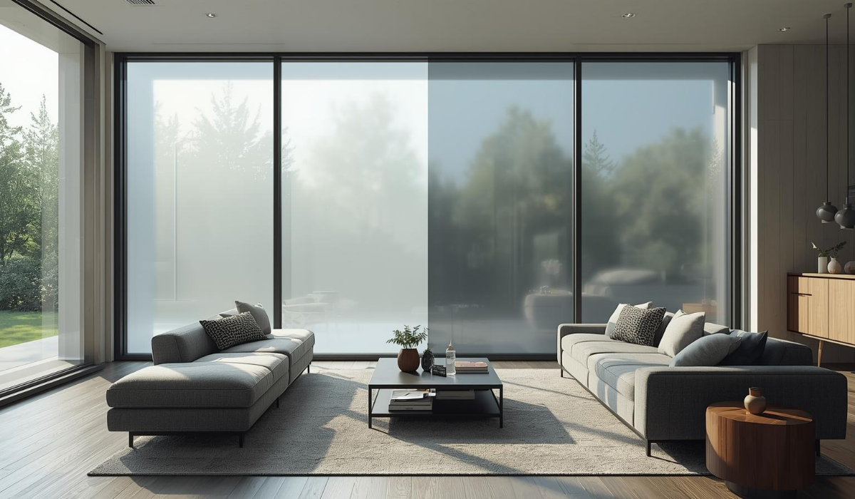 Smart Tint Glass: On-Demand Privacy Without Compromising Design