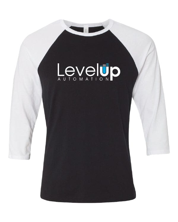 Level Up Automation Apparel & Accessories Baseball T Shirt