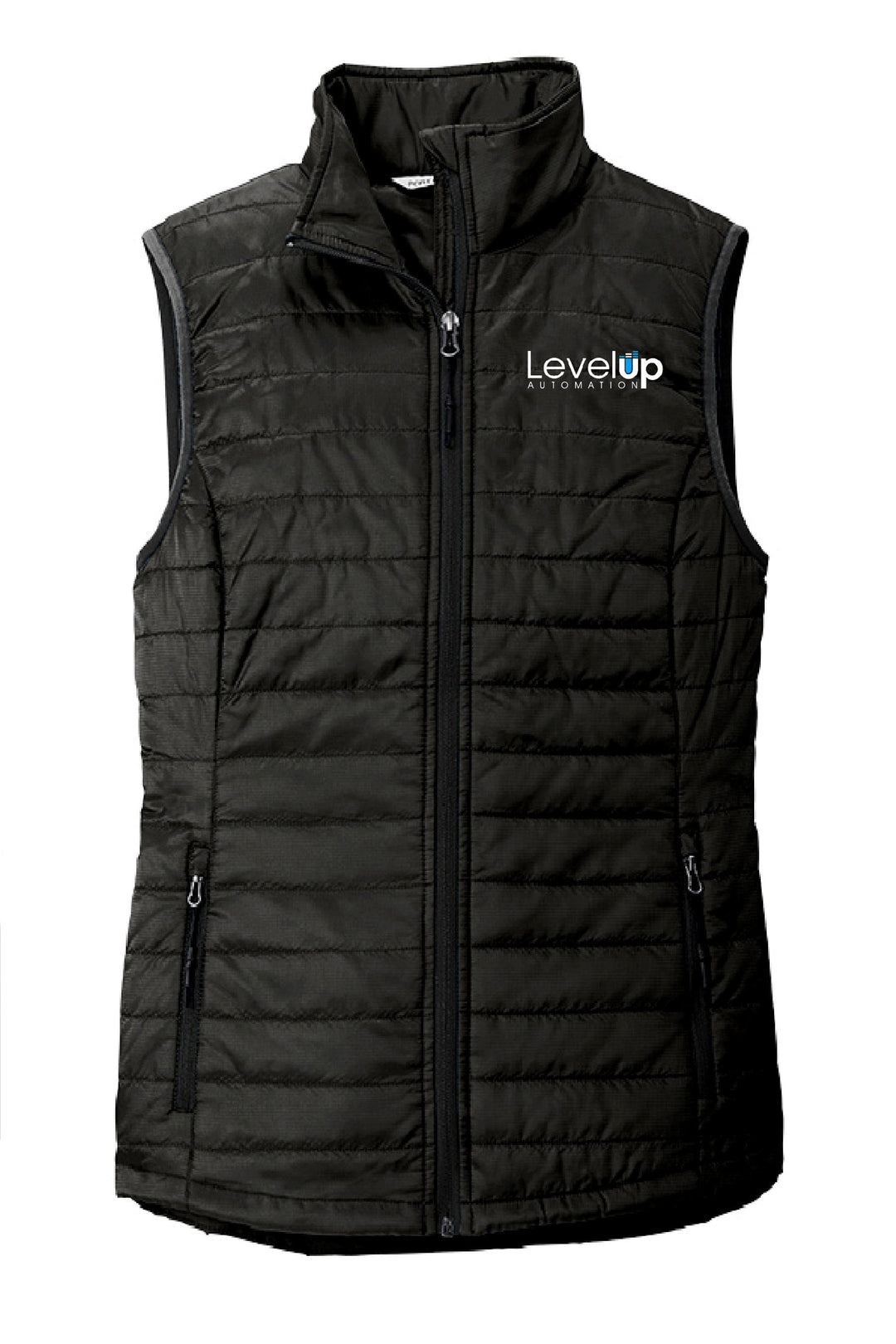 Level Up Automation Apparel & Accessories Men's Puffy Vest - Black