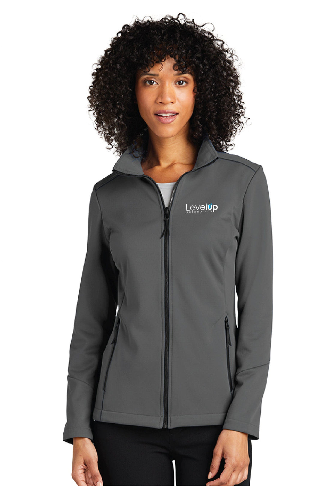 Level Up Automation Apparel & Accessories Women's Jacket  - Grey
